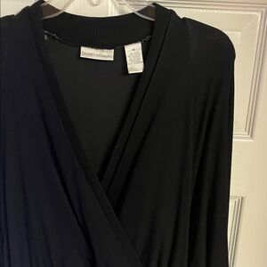 Draper's & Damon's Black Long Sleeve Dress